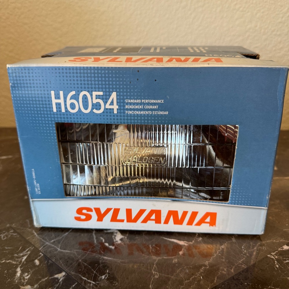 Sylvania H6054 Standard Halogen Headlight Sealed Beam 12V 65/35W New In Box